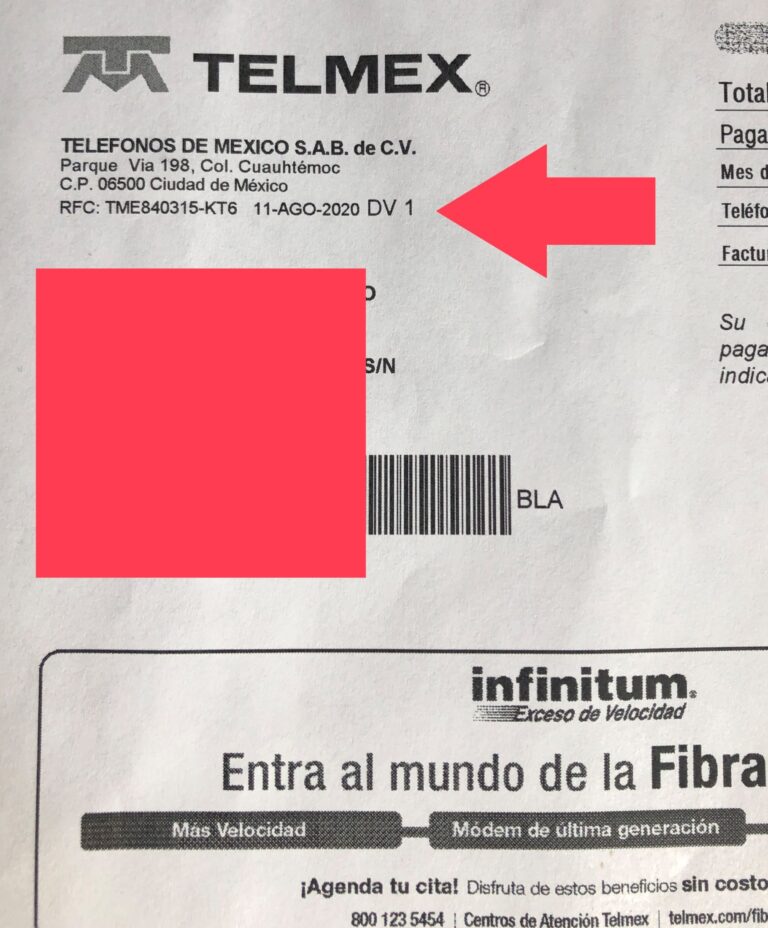 Cu L Es La Referencia Para Pagar Telmex Presiona Enter